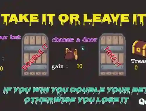 Gêm Take It Or Leave It ar-lein