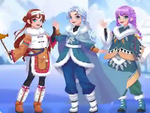 Gêm Teen Eskimo Wear ar-lein