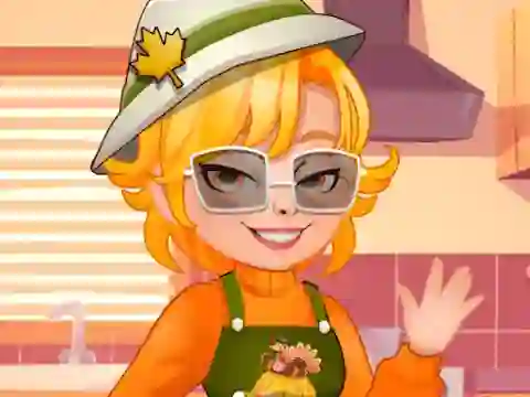 Gêm Roxie's Kitchen Thanksgiving Cupcake ar-lein