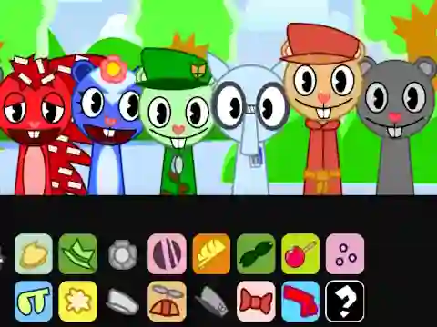 Gêm Happy Sprunk Friends ar-lein