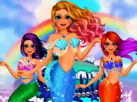 Gêm Magic Mermaid Salon ar-lein