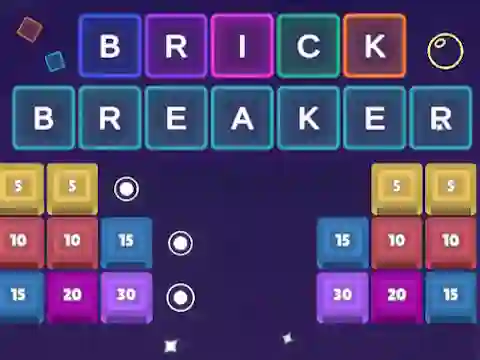 Gêm Brick Breaker ar-lein