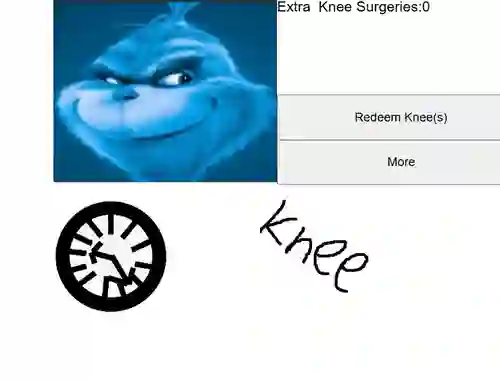 Gêm Knee Surgery Clicker ar-lein