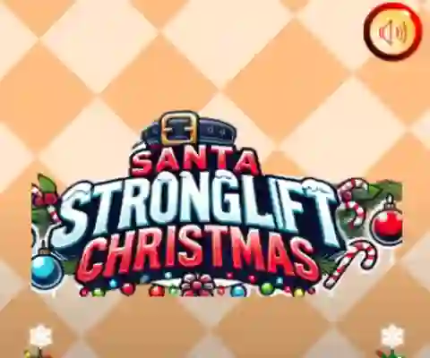 Gêm Santa Stronglift Christmas ar-lein