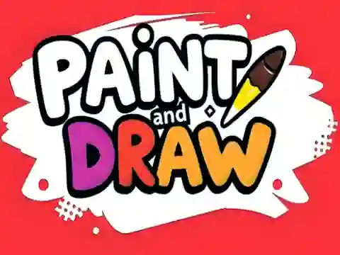 Gêm Paint and Draw ar-lein