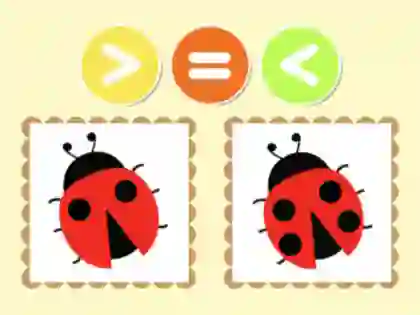 Gêm Kids Quiz: More Or Fewer ar-lein