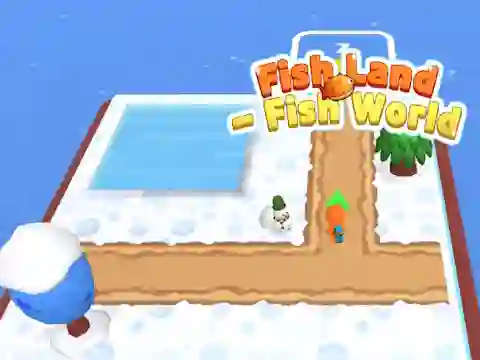 Gêm Fish Land - Fish World ar-lein