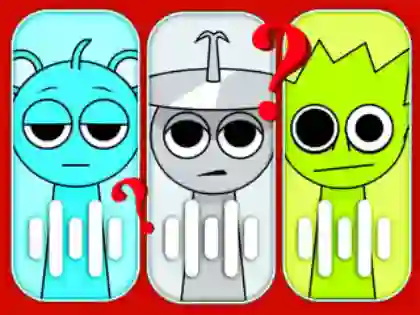 Gêm Kids Quiz: Guess The Sprunki ar-lein