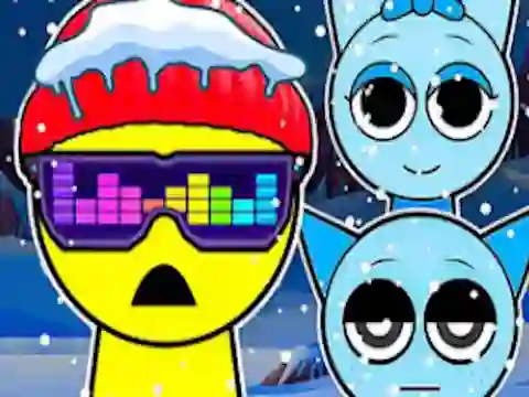 Gêm Incredibox Party Frozen Sprunki Beat ar-lein