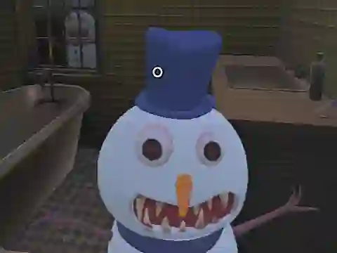 Gêm The Snowman Ate You ar-lein