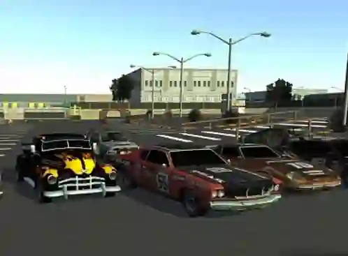 Gêm RealDerby: Royal battle on the car ar-lein