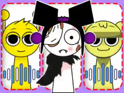 Gêm Kids Quiz: Guess Sprunki Voice ar-lein
