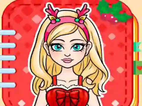 Gêm Paper Doll: Santa Style ar-lein