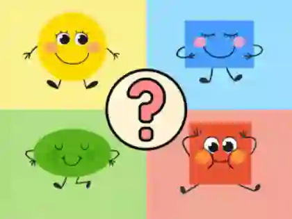 Gêm Kids Quiz: Shapes Fun ar-lein
