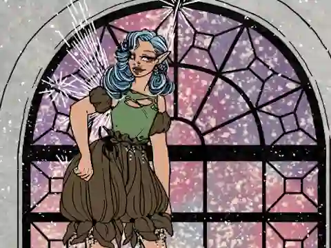 Gêm Goth Fairy Holiday Edition ar-lein