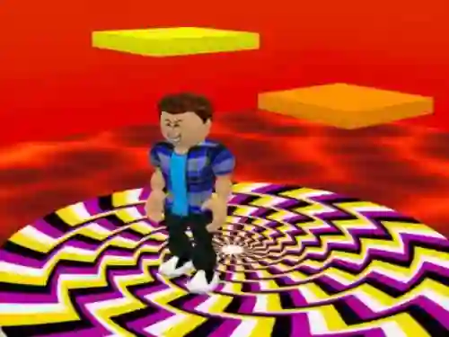 Gêm Roblox: Parkour Lava ar-lein