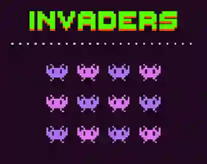 Gêm Invaders ar-lein