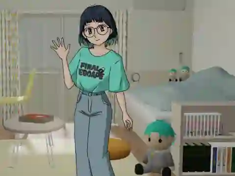 Gêm Escape from Oshikatsu Onna's Room ar-lein