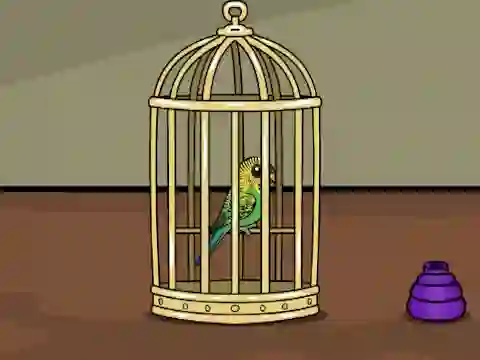 Gêm Green Budgie Escape ar-lein