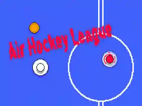Gêm Air Hockey League ar-lein