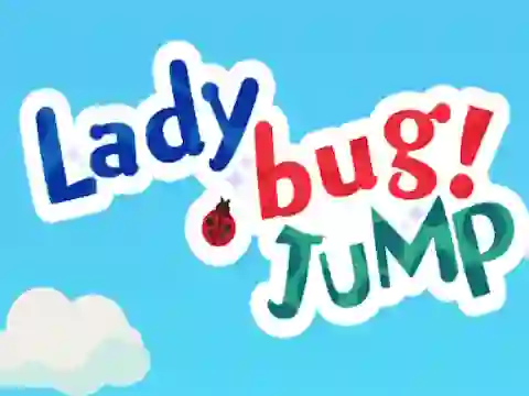 Gêm Lady Bug! Jump ar-lein