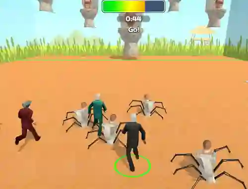 Gêm Cameraman Vs Skibidi Survival ar-lein