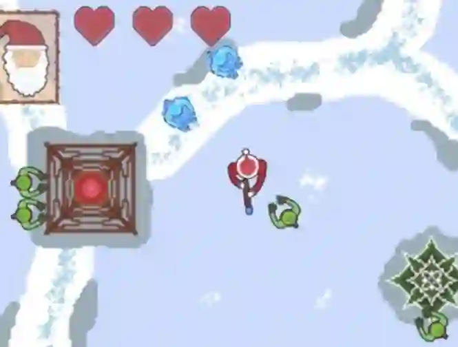Gêm Zombie Apocalypse on Christmas ar-lein