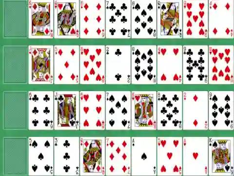 Gêm Cards: Solitaire Carpet ar-lein