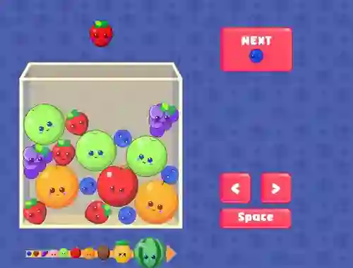 Gêm Fruit Merge ar-lein