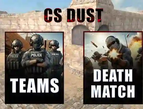 Gêm CS Dust ar-lein