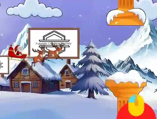 Gêm Futuristic Christmas Journey ar-lein