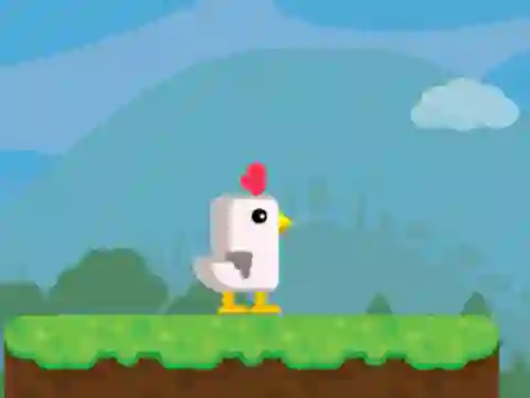 Gêm Chicken Scream Race ar-lein