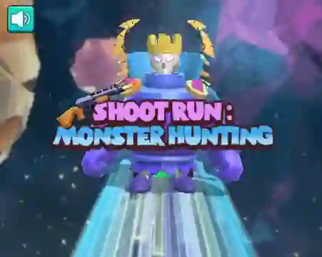 Gêm Shoot Run Monster Hunting ar-lein