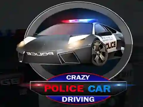 Gêm Crazy Police Car Driving ar-lein