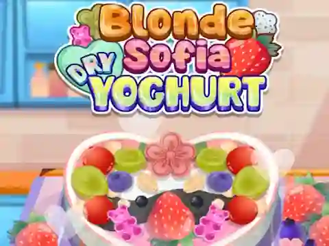 Gêm Blonde Sofia: Dry Yoghurt ar-lein