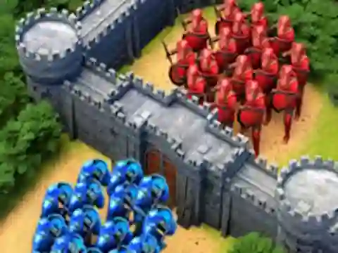 Gêm Army Fight 3D ar-lein
