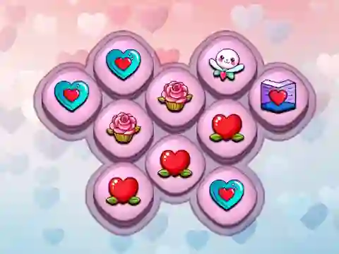 Gêm Love Tile Trio ar-lein