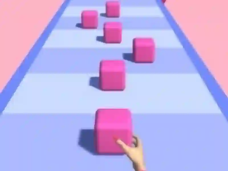 Gêm Lollipop Stack Run ar-lein