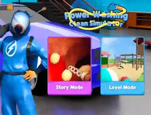 Gêm Power Washing Clean Simulator ar-lein