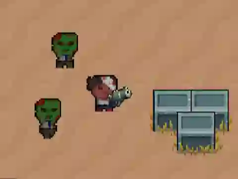 Gêm Endless Z Survivor ar-lein