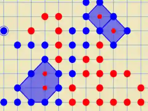 Gêm Dots - duel ar-lein