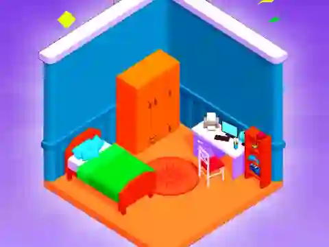 Gêm Crazy Merge Room ar-lein