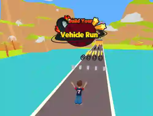 Gêm Build Your Vehicle Run ar-lein