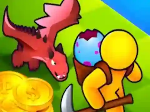 Gêm Dragon Island Idle 3 ar-lein