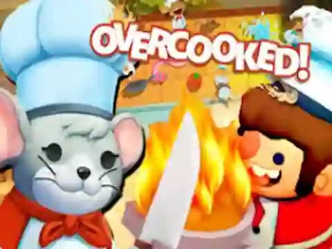 Gêm Mini Chef Overcooked ar-lein