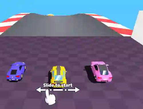 Gêm Merge Racer Stunts Car ar-lein