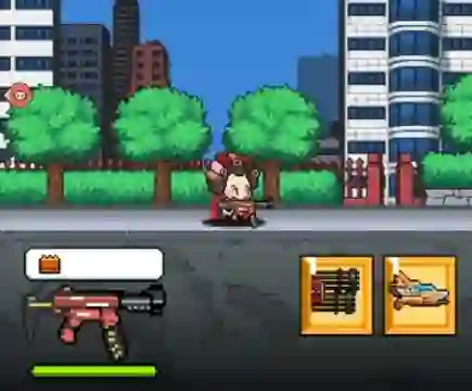 Gêm Mecha Shoot Pixel Rpg ar-lein