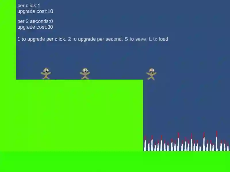 Gêm Push People Off a Cliff Clicker ar-lein