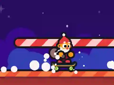 Gêm Kickflip Santa ar-lein