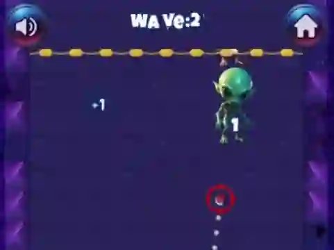 Gêm Target Crazy Alien ar-lein